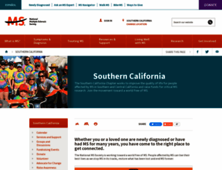 cal.nationalmssociety.org screenshot