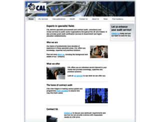 cal.org.uk screenshot