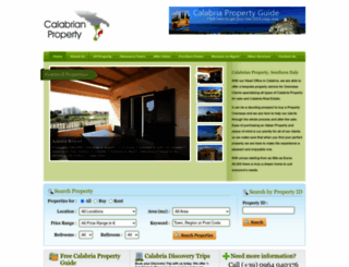calabrian-property.com screenshot