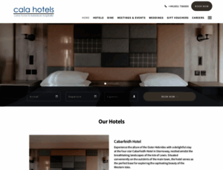calahotels.com screenshot