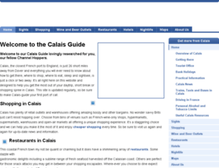 calais-guide.co.uk screenshot
