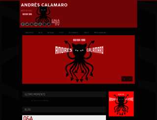 calamaro.com screenshot