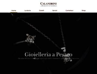 calandrinigioielli.com screenshot