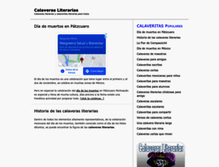 calaverasliterarias.com.mx screenshot