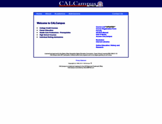calcampus.com screenshot