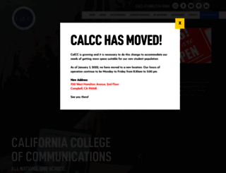 calcc.edu screenshot