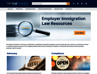 calchamber.com screenshot