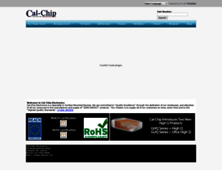 calchipelectronics.com screenshot