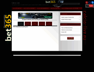 calcio-live.eu screenshot
