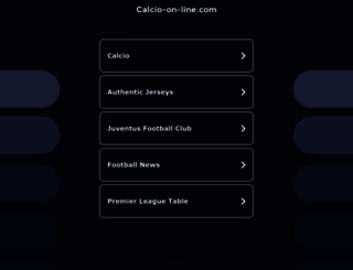calcio-on-line.com screenshot
