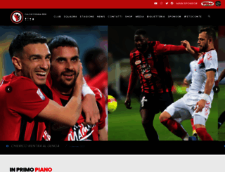 calciofoggia1920.net screenshot