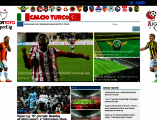 calcioturco.com screenshot