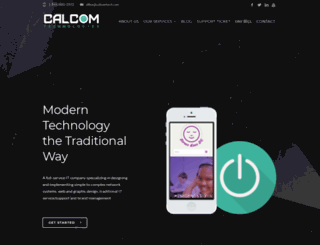 calcomtech.com screenshot
