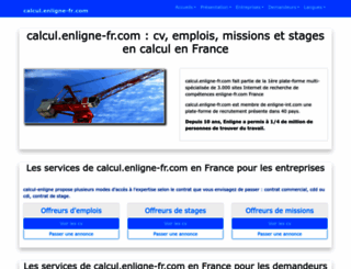 calcul.enligne-fr.com screenshot