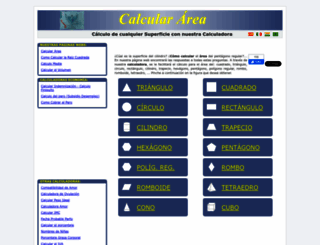 calculararea.com screenshot