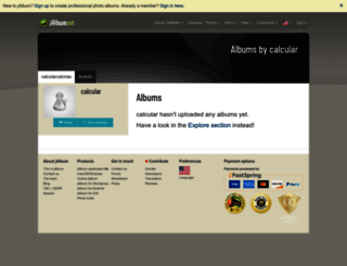 calcularcalorias.jalbum.net screenshot