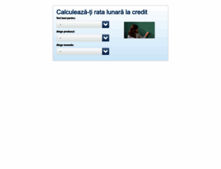 calculator-rate-credit.bcr.ro screenshot