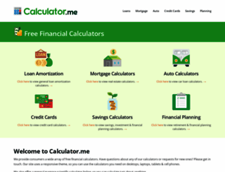 calculator.me screenshot
