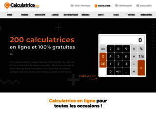 calculatrice.com screenshot