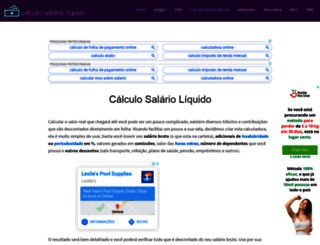 calculosalarioliquido.com screenshot