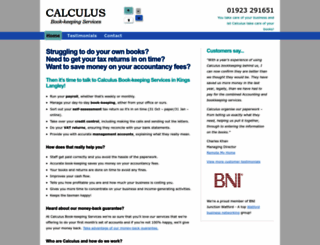 calculusbooks.co.uk screenshot