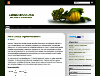 calculustricks.com screenshot