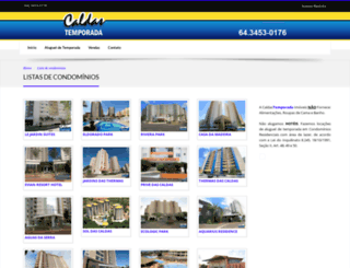 caldastemporada.com.br screenshot