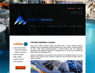 caldea.andorramania.com screenshot