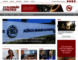 caldeiraopolitico.com.br screenshot