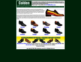 caldenshoes.com screenshot
