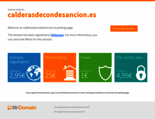 calderasdecondesancion.es screenshot