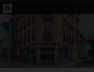 calderasgasmadrid.es screenshot