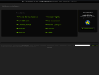 calderasyestufas.es screenshot