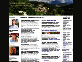 caldervalley.org.uk screenshot