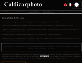 caldicarphoto.com screenshot