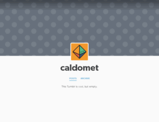 caldomet.tumblr.com screenshot