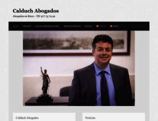 calduchabogados.com screenshot