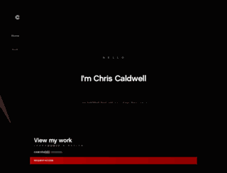 caldwellcreative.com screenshot