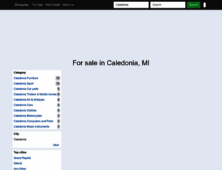 caledonia-mi.showmethead.com screenshot