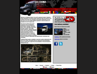 caledoniadiesel.com screenshot