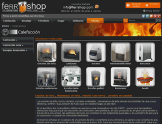 calefaccion.ferrshop.com screenshot