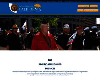 calegion.org screenshot