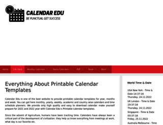 calendar-edu.com screenshot