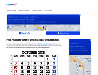 calendarex.com screenshot