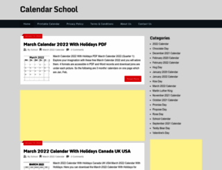 calendarschool.com screenshot