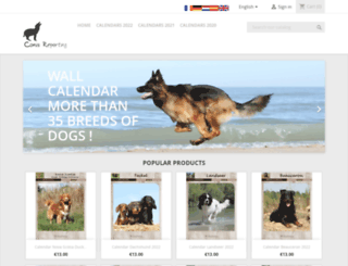calendrierchien.com screenshot