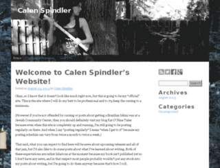 calenspindler.com screenshot