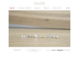 caleojewelry.com screenshot