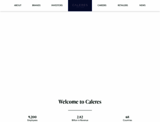 caleres.com screenshot