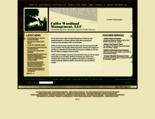 calfeewoodland.com screenshot